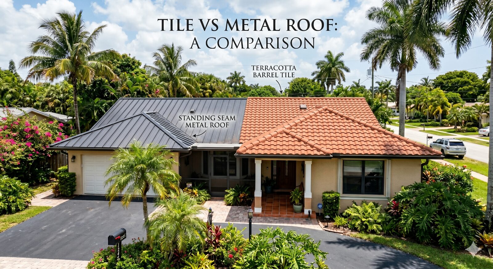 Metal Roof vs Tile Roof in South Florida (2026 Guide)
