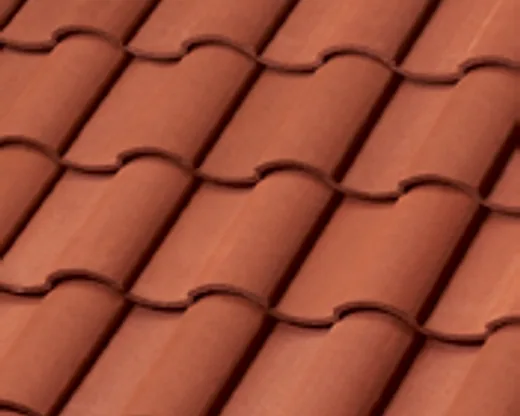 Official Westlake manufacturer image showing Barcelona 900 concrete roof tile in Gold Dust Blend.