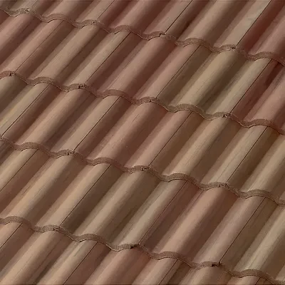 Official Westlake manufacturer image of Villa 900 concrete roof tile in New Southern Blend.